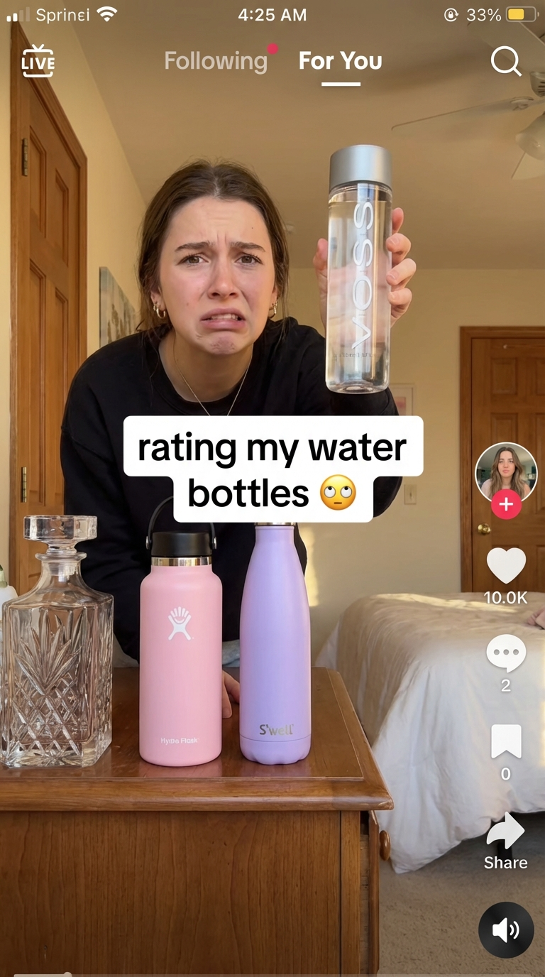 Rating Water Bottles